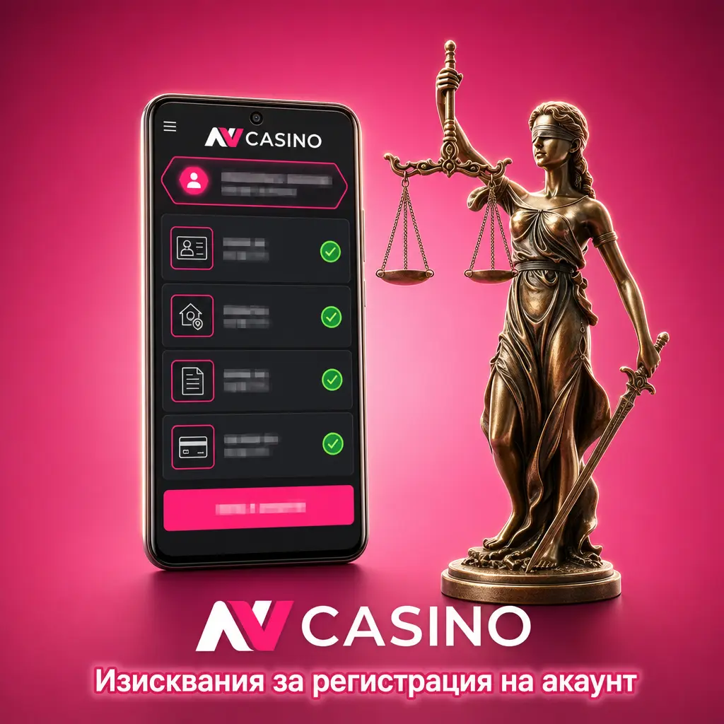 Изисквания за регистрация на акаунт в NV CASINO