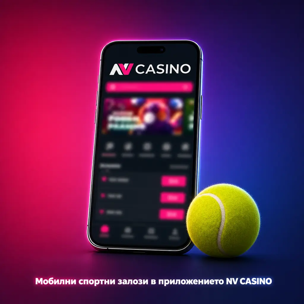 NV CASINO мобилно приложение за спортни залози